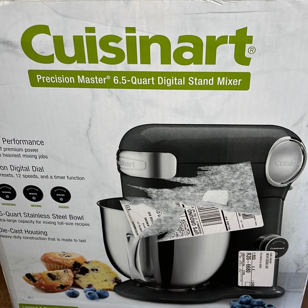 Cuisinart 6.5 quart stand mixer